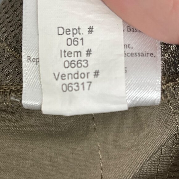 Eddie Buaer‎ Khaki Travex 0663 Adventure Roll Up Cargo Outdoor Pants Womens 12 - Picture 5 of 9